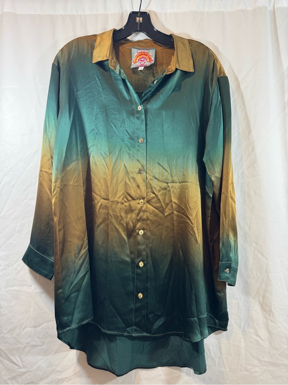 Johnny Was silk shirt M‎